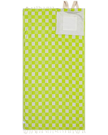 🔥HOT SALE 49% OFF 🔥2-in-1 beach towel bag – converts into a rucksack, with an internal zipped pocket