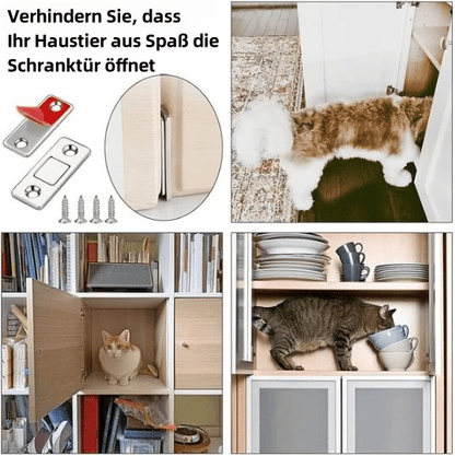 InvisiLock™ | Ultra-thin invisible cabinet door magnets (set of 4)
