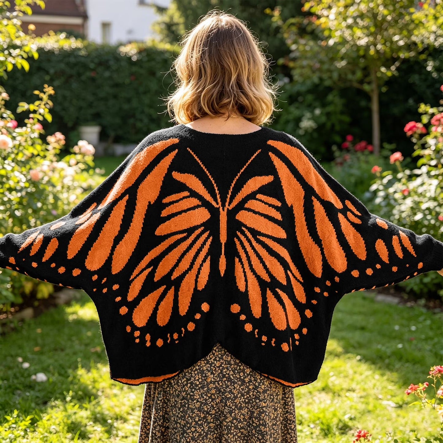 💝Mother's Day Coming Soon: 49% OFF💥-🦋Hand-Crocheted Butterfly Cardigans
