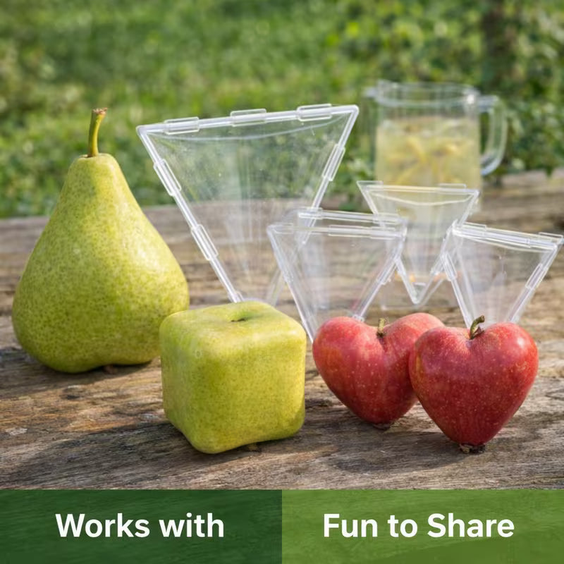 🔥HOT SALE 49% OFF 🔥Fruit Shaping Mold for Growing Unique Triangular and Cubic Shapes