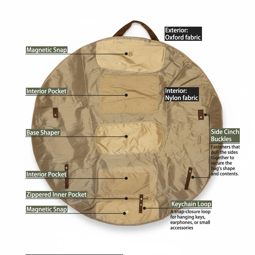Foldable High-Capacity Market Tote