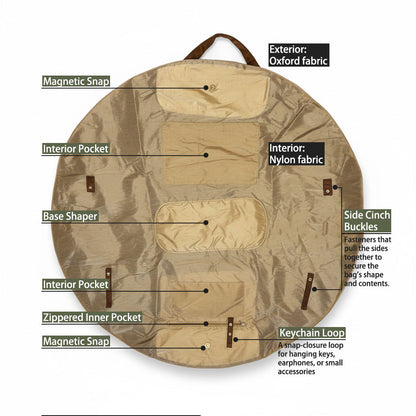 Foldable High-Capacity Market Tote