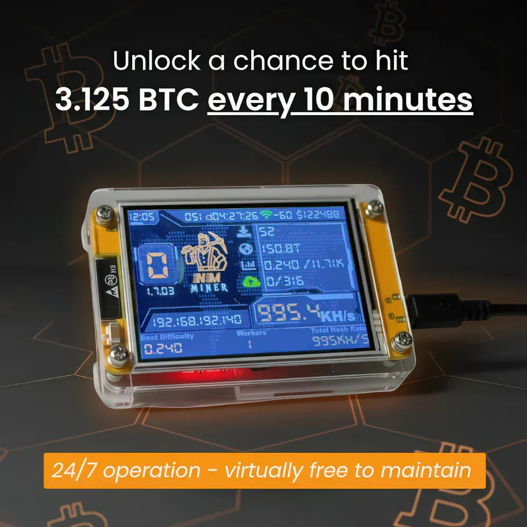 Hash One PRO Miner (2025 Edition) - At Home Bitcoin Miner