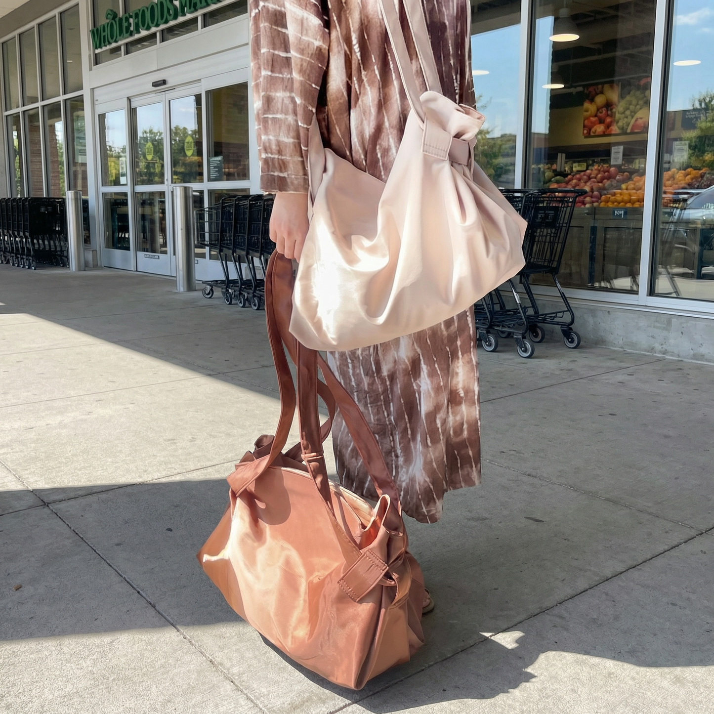 Foldable High-Capacity Market Tote