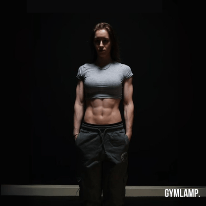 Gym Lamp for Posing, Gym Light Posing Lights for Bodybuilding, Portable Magnet LED Flashlight with 7th Gear Dimming & 180 Degree Folding USB Rechargeable Gym Lighting