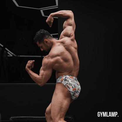 Gym Lamp for Posing, Gym Light Posing Lights for Bodybuilding, Portable Magnet LED Flashlight with 7th Gear Dimming & 180 Degree Folding USB Rechargeable Gym Lighting