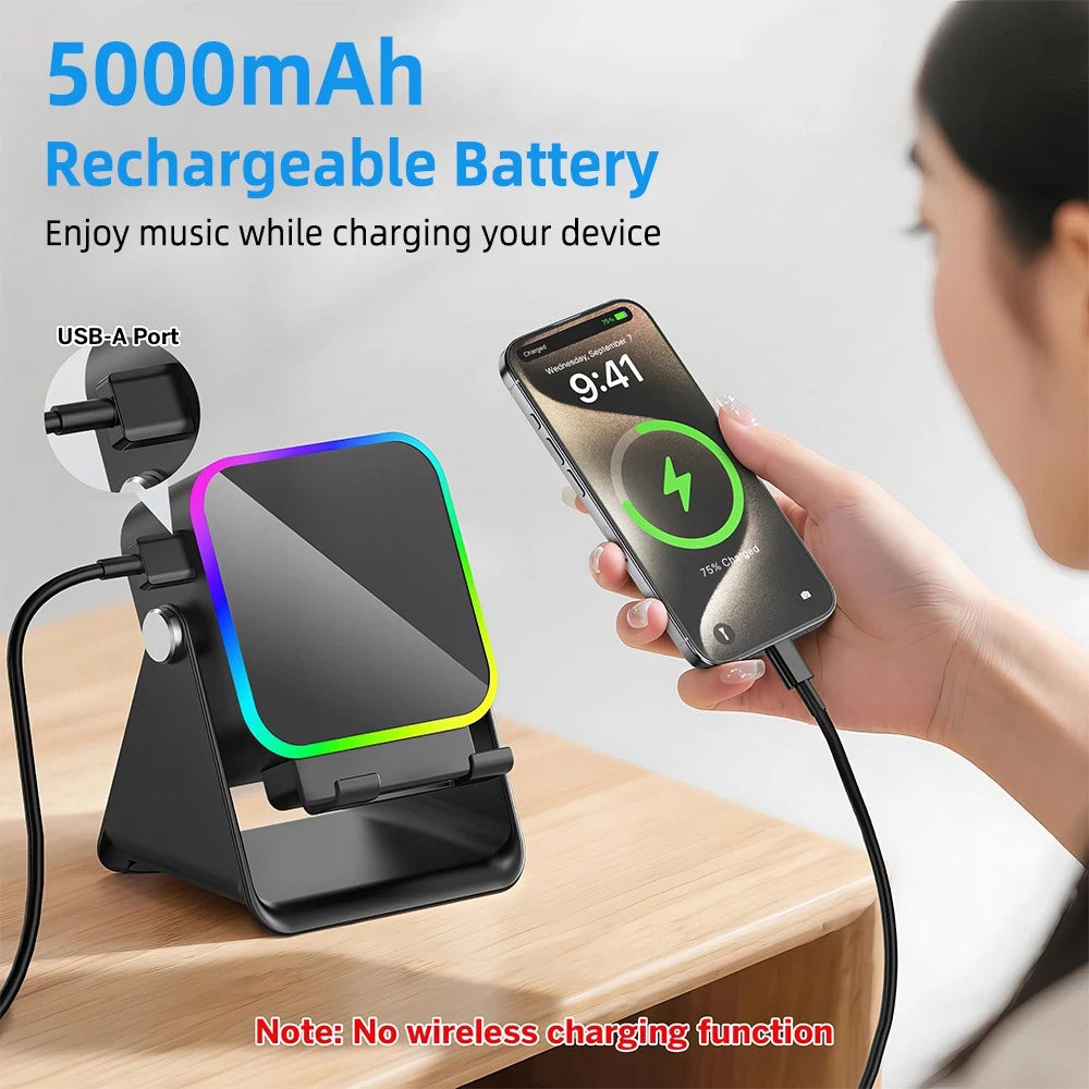 🔥HOT SALE 49% OFF 🔥 5-in-1 Wireless Induction Speaker