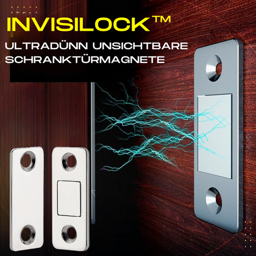 InvisiLock™ | Ultra-thin invisible cabinet door magnets (set of 4)